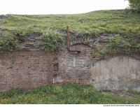 building bricked ruin overgrown old 0003